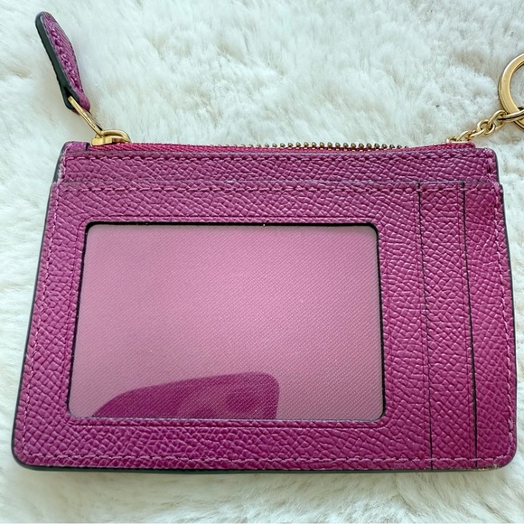 NEW!!! Coach small pink wallet/ keychain Retail 110$ - Picture 4 of 5